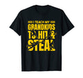 Baseball Grandpa I Teach My Grandkids To T-Shirt - Streetwear Style Unisex - T-Shirt, Sweatshirt, Hoodie