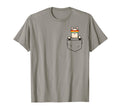 Llama Pocket Funny Llamma Rainbow T-Shirt - Novelty Apparel Unisex - T-Shirt, Sweatshirt, Hoodie