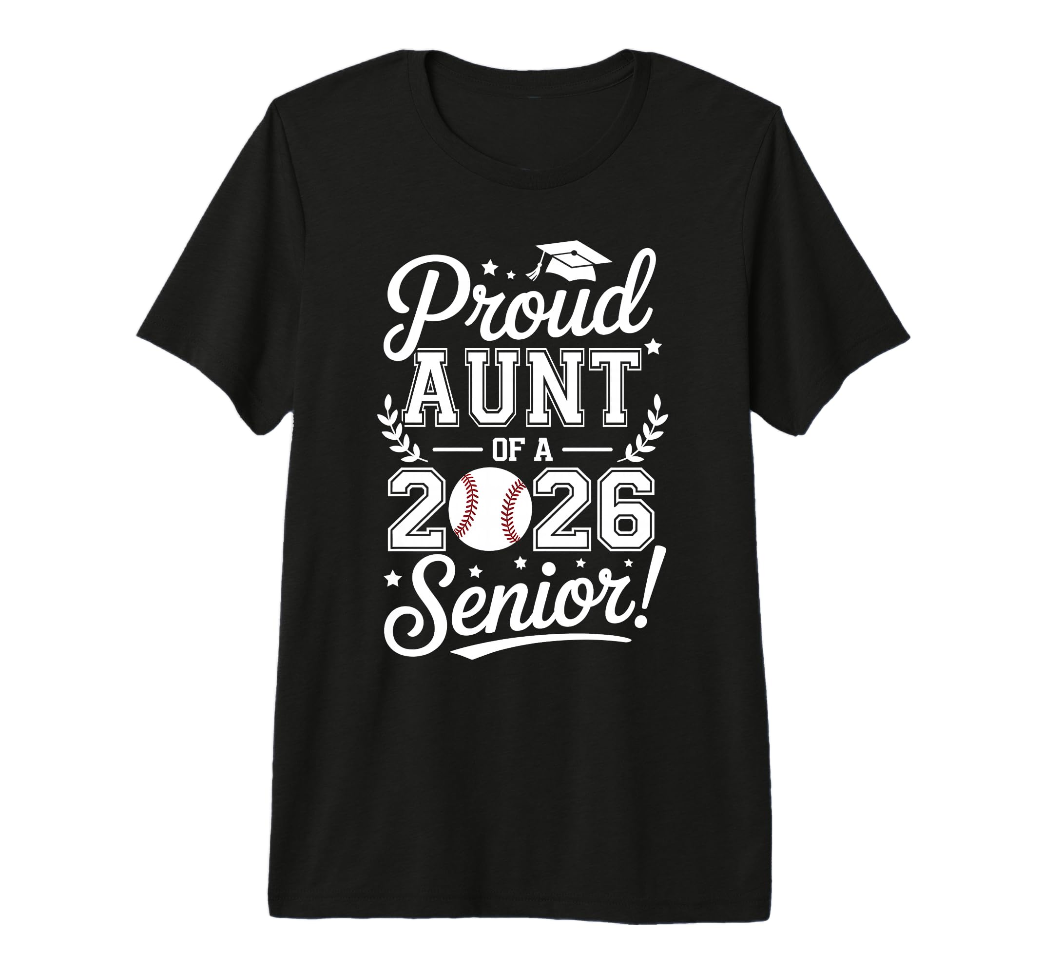 Proud Aunt 2026 Senior Baseball T-Shirt - Aesthetic Graphic Unisex - T-Shirt, Sweatshirt, Hoodie