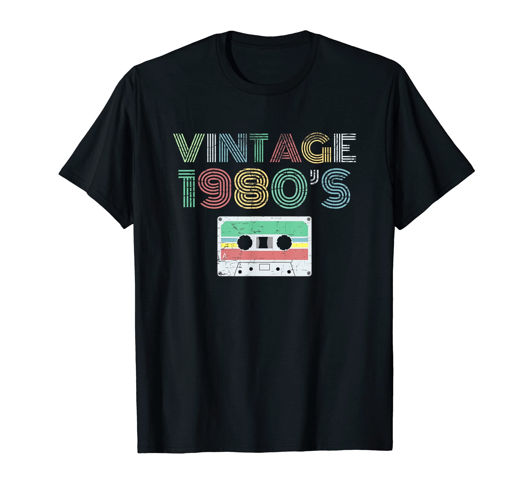 Distressed 1980S Music T-Shirt - Novelty Apparel Men Women - T-Shirt, Sweatshirt, Hoodie