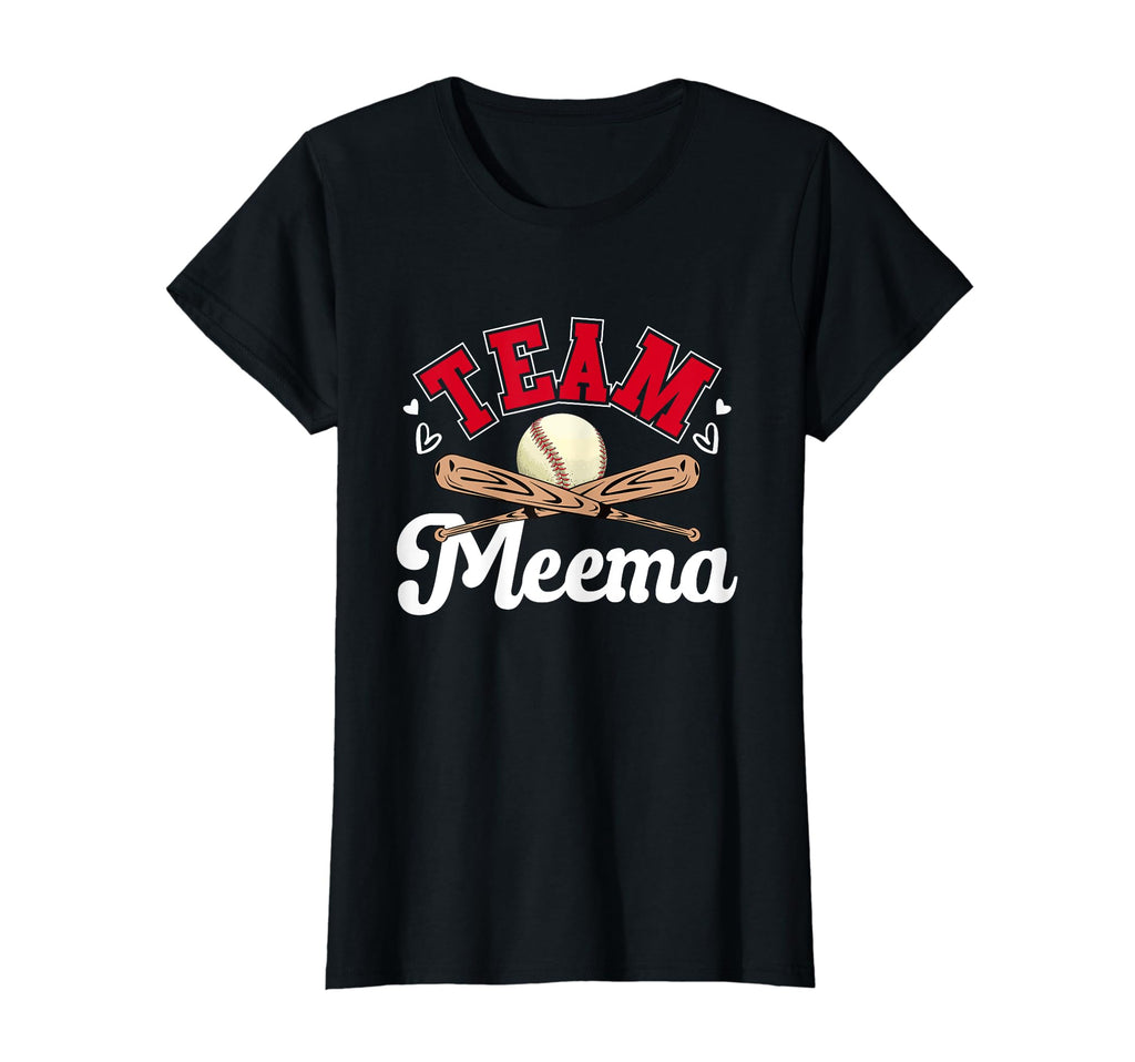 Team Meema Mothers Day Baseball Softball T-Shirt - Graphic Print Men Women - T-Shirt, Sweatshirt, Hoodie