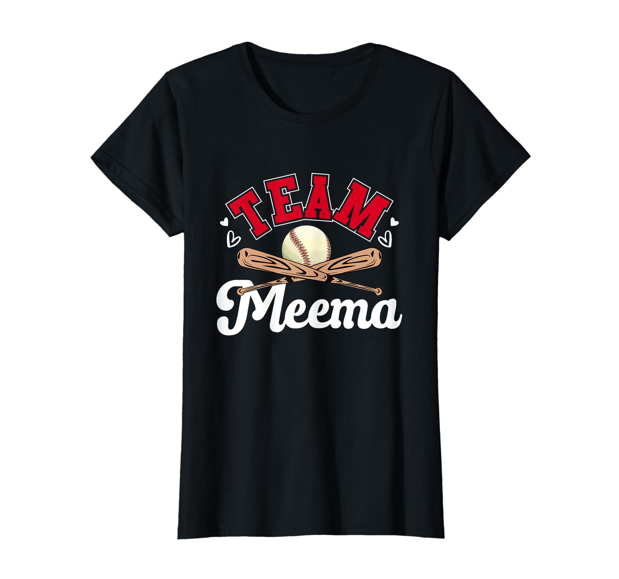 Team Meema Mothers Day Baseball Softball T-Shirt - Graphic Print Men Women - T-Shirt, Sweatshirt, Hoodie