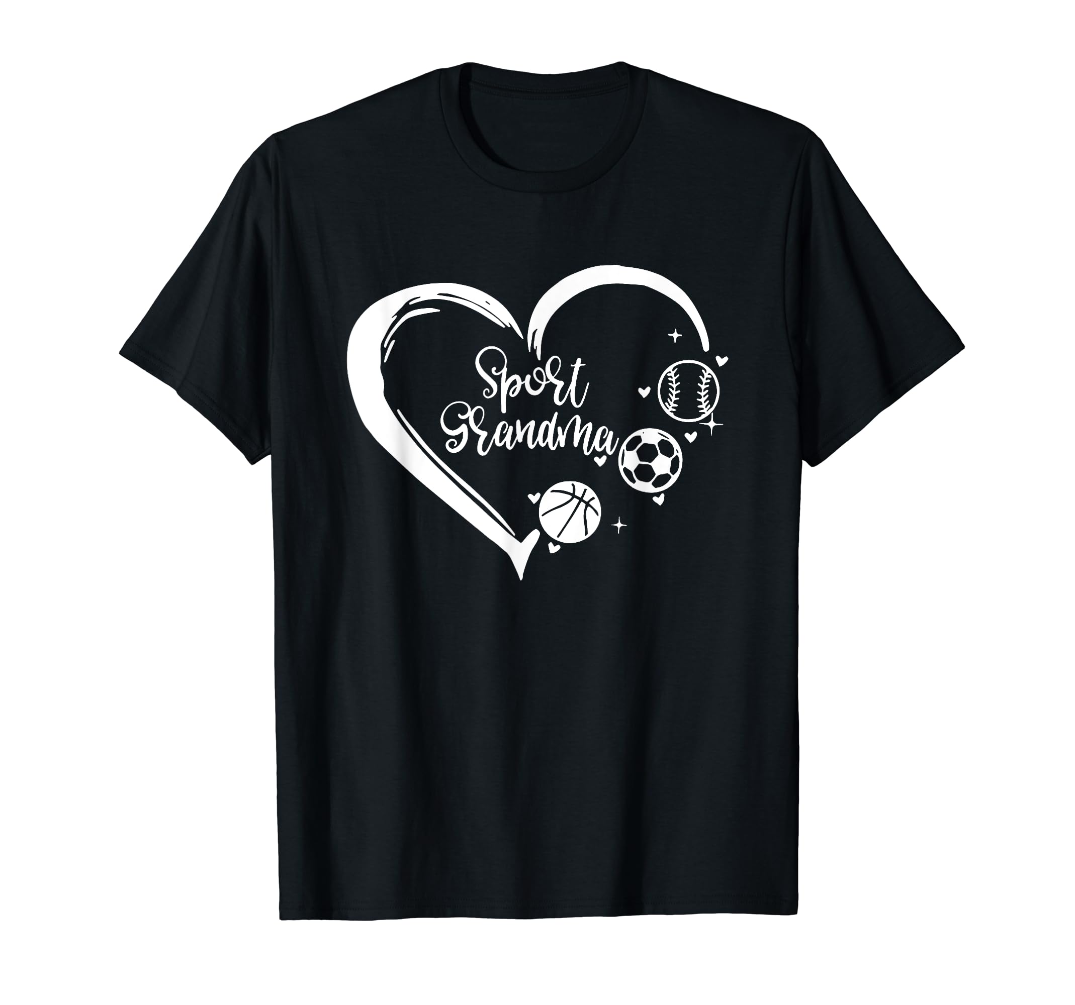 Sport Grandma Baseball Basketball T-Shirt - Novelty Apparel Men Women - T-Shirt, Sweatshirt, Hoodie