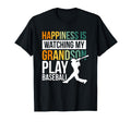 Happiness Is Watching My Grandson Play T-Shirt - Unique Graphic for Adults - T-Shirt, Sweatshirt, Hoodie