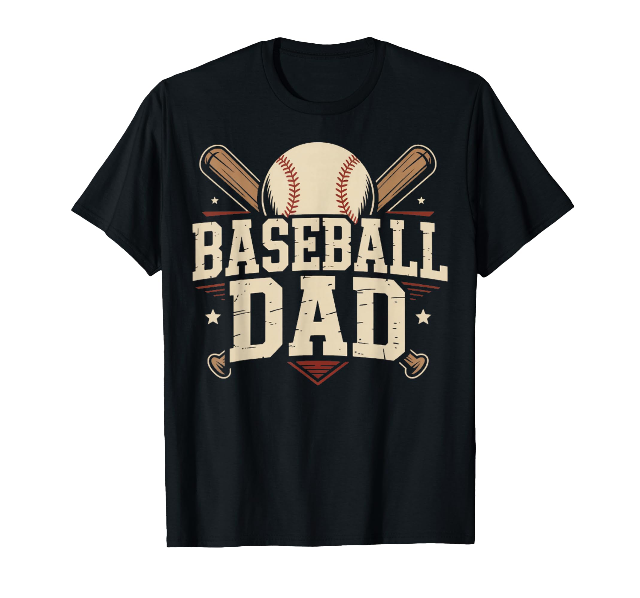 Softball Player Father Daddy Mens T-Shirt - Fun Novelty Design Men Women - T-Shirt, Sweatshirt, Hoodie