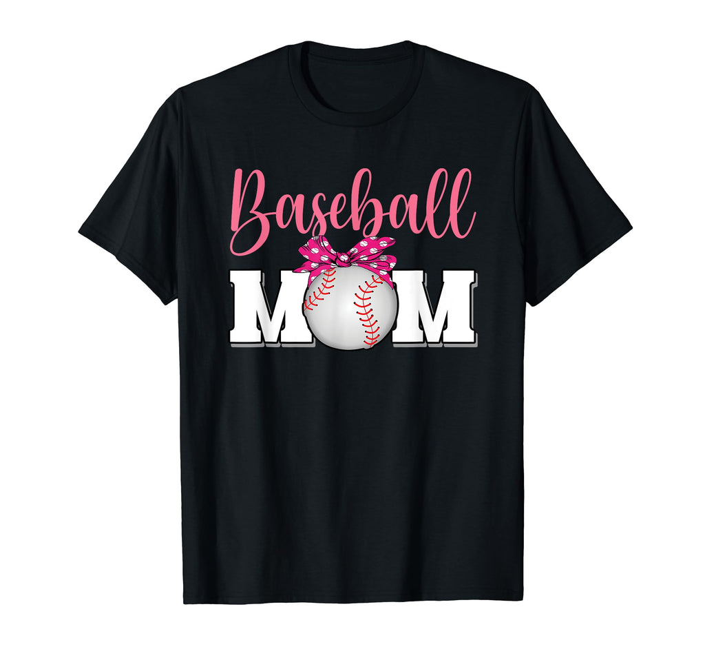Baseball Mom Cheer Mother Mothers Day T-Shirt - Trendy Graphic for Adults - T-Shirt, Sweatshirt, Hoodie