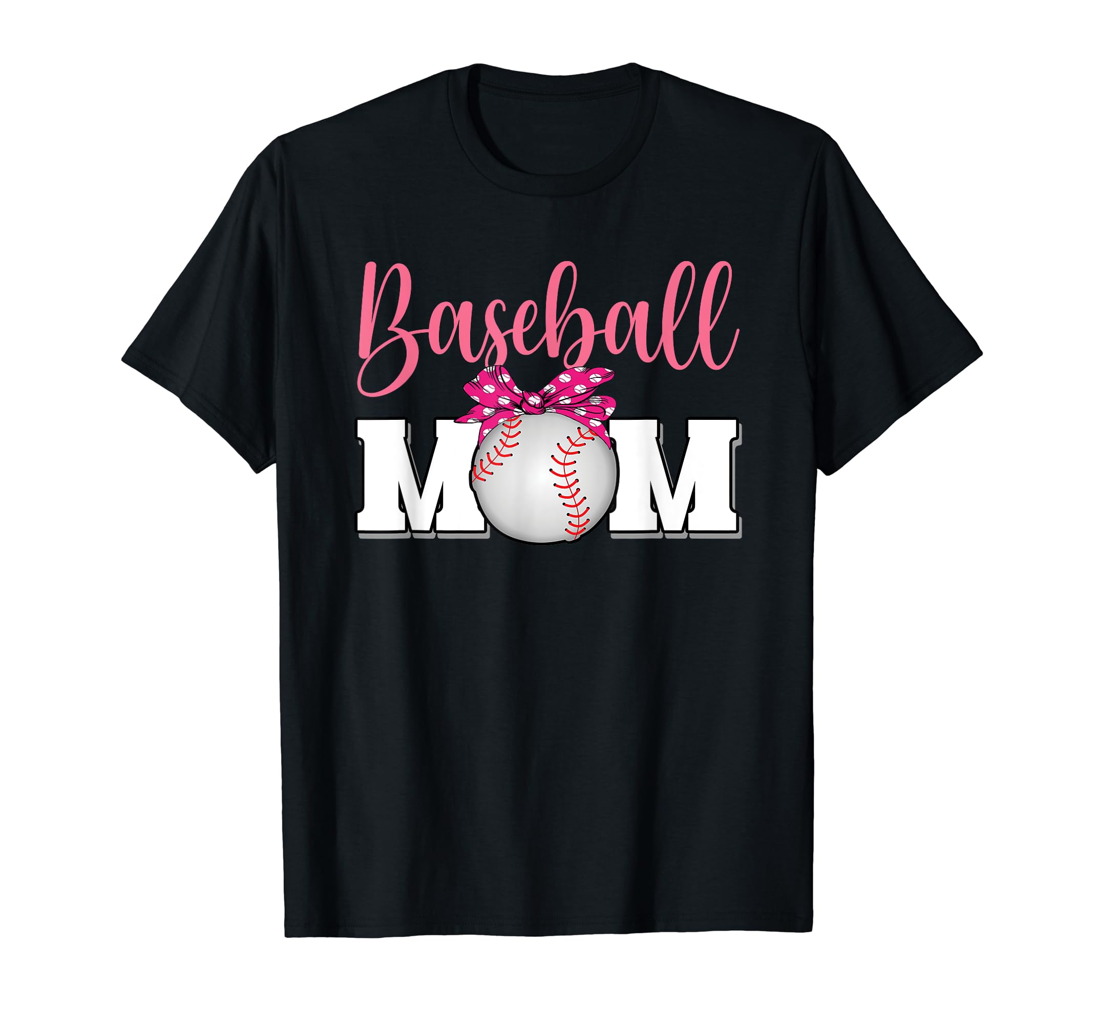 Baseball Mom Cheer Mother Mothers Day T-Shirt - Trendy Graphic for Adults - T-Shirt, Sweatshirt, Hoodie