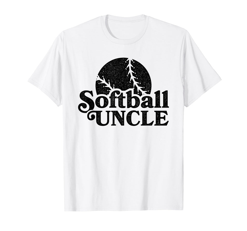 Softball Uncle Softball Player T-Shirt - Minimalist Print for Adults - T-Shirt, Sweatshirt, Hoodie
