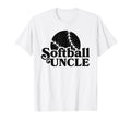 Softball Uncle Softball Player T-Shirt - Minimalist Print for Adults - T-Shirt, Sweatshirt, Hoodie