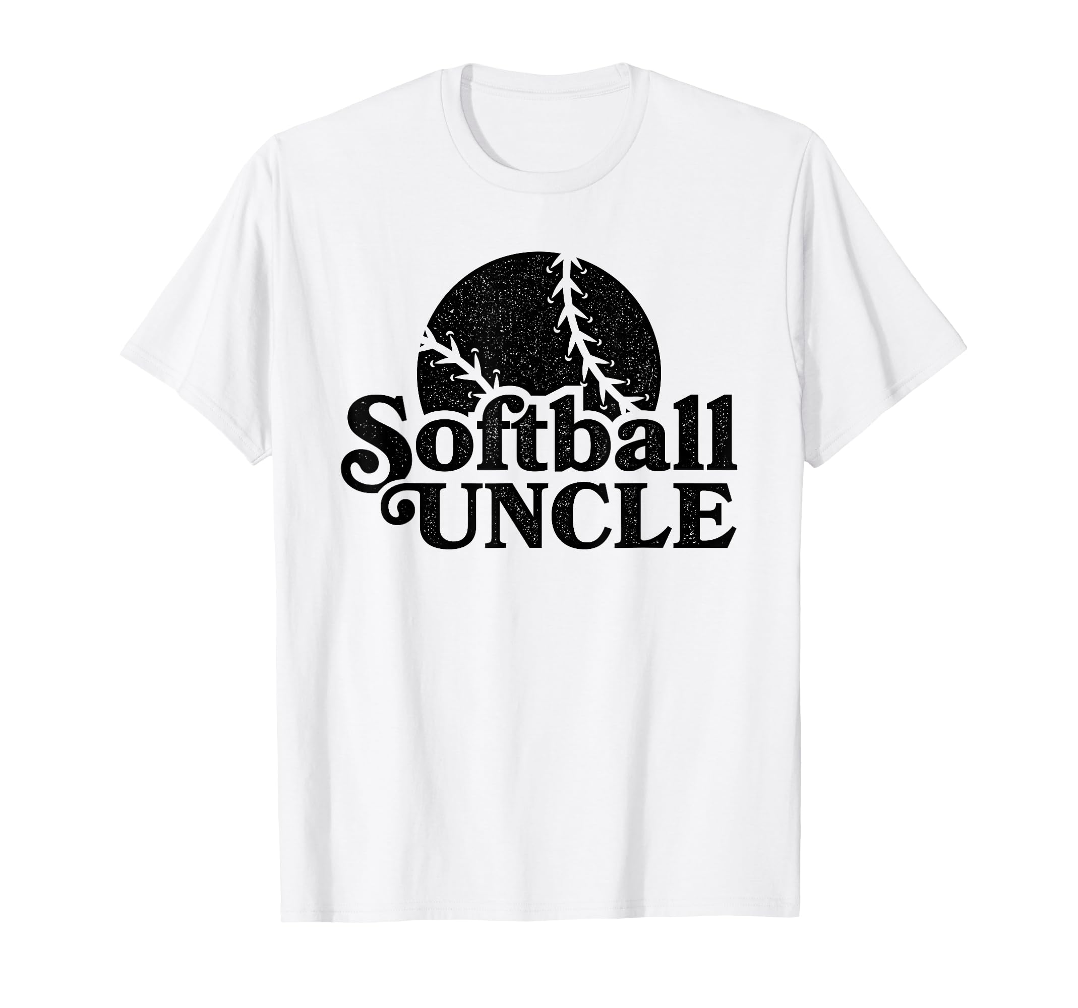 Softball Uncle Softball Player T-Shirt - Minimalist Print for Adults - T-Shirt, Sweatshirt, Hoodie