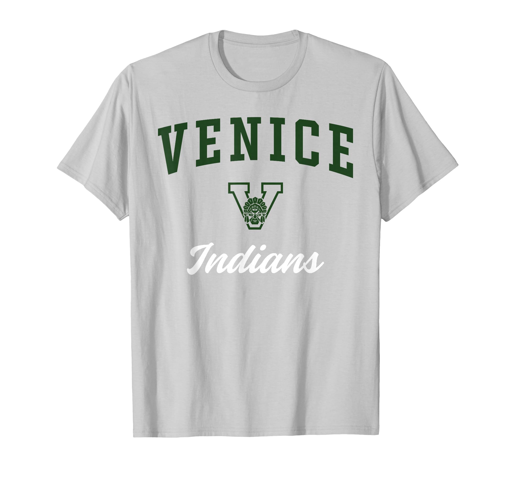 Venice High School Indians T-Shirt - Minimalist Print for Adults - T-Shirt, Sweatshirt, Hoodie