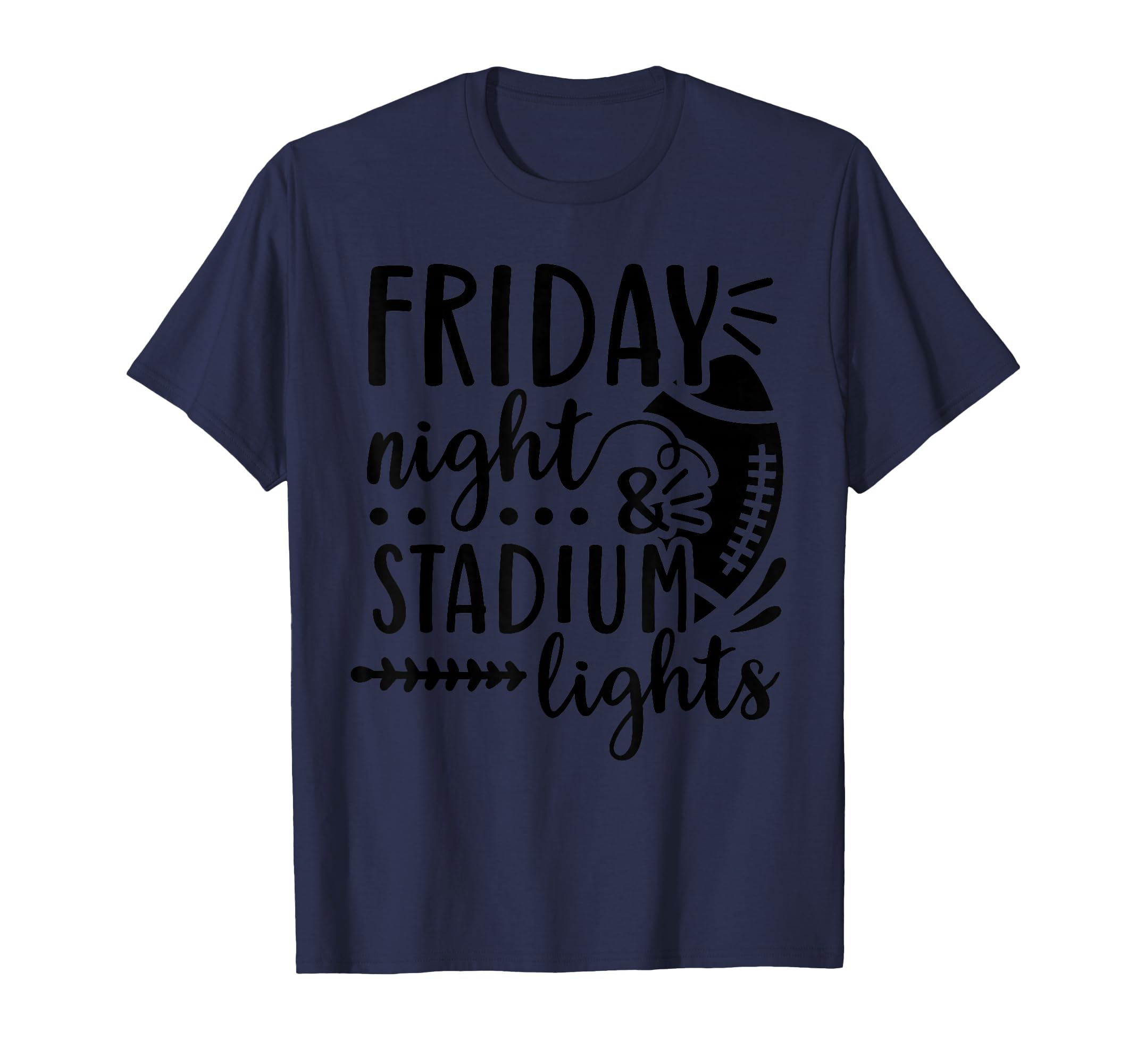 Friday Night Stadium Lights T-Shirt - Fun Novelty Design for Adults - T-Shirt, Sweatshirt, Hoodie