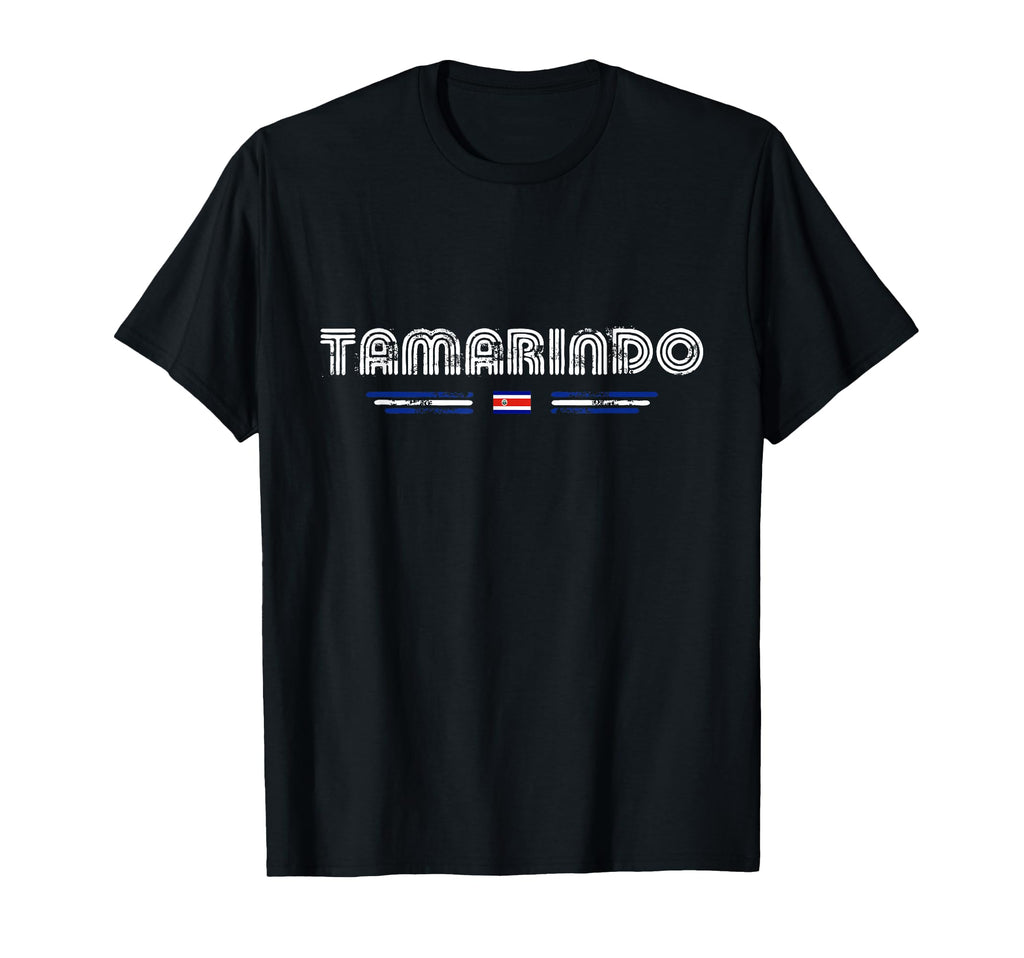 Tamarindo Costa Rica 70S 80S Type T-Shirt - Custom Art Print for Adults - T-Shirt, Sweatshirt, Hoodie