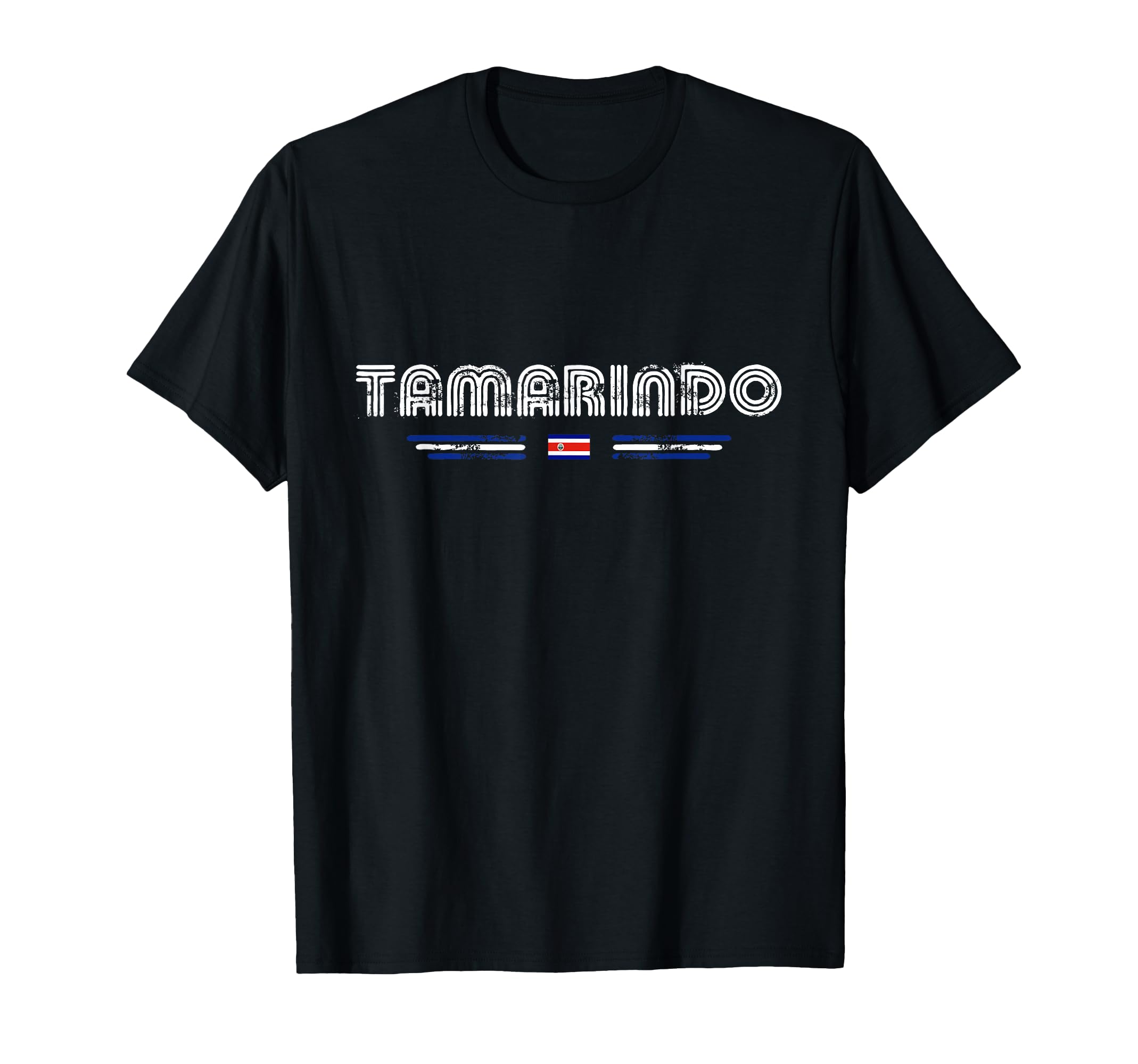 Tamarindo Costa Rica 70S 80S Type T-Shirt - Custom Art Print for Adults - T-Shirt, Sweatshirt, Hoodie
