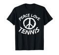 Tennis Trainer Tennis Player Outfit Peace T-Shirt - Trendy Graphic Unisex - T-Shirt, Sweatshirt, Hoodie