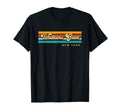 Sunset Stripes Watkins Glen New York T-Shirt - Unique Graphic for Adults - T-Shirt, Sweatshirt, Hoodie