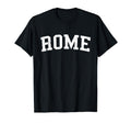 Rome Ga Distressed White Varsity T-Shirt - Trendy Graphic for Adults - T-Shirt, Sweatshirt, Hoodie