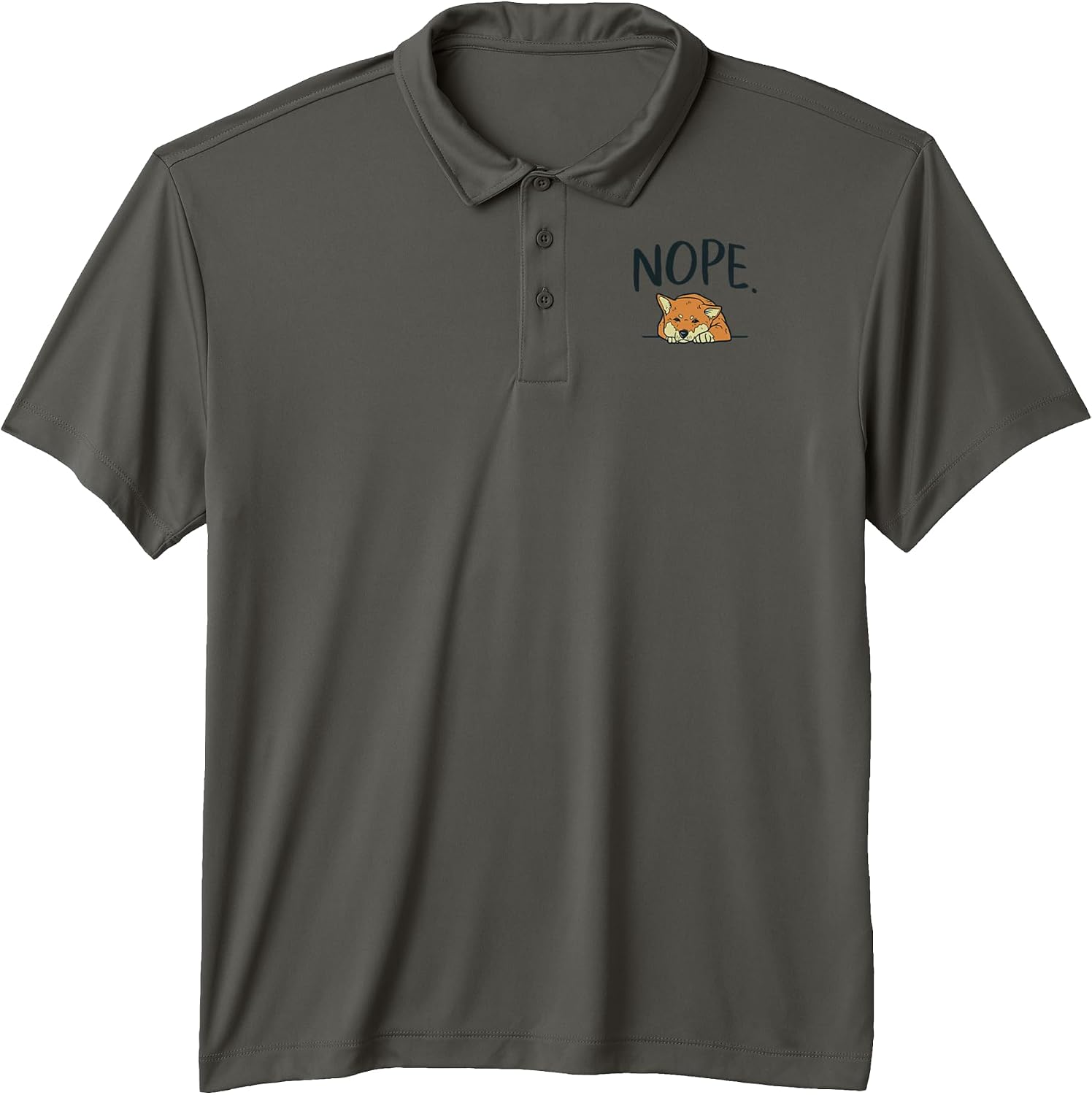 Nope Lazy Shiba Inu Japanese Dog Lover Gift - Adult & Kids T-Shirts, Sweatshirts & Hoodies apparel design preview 1