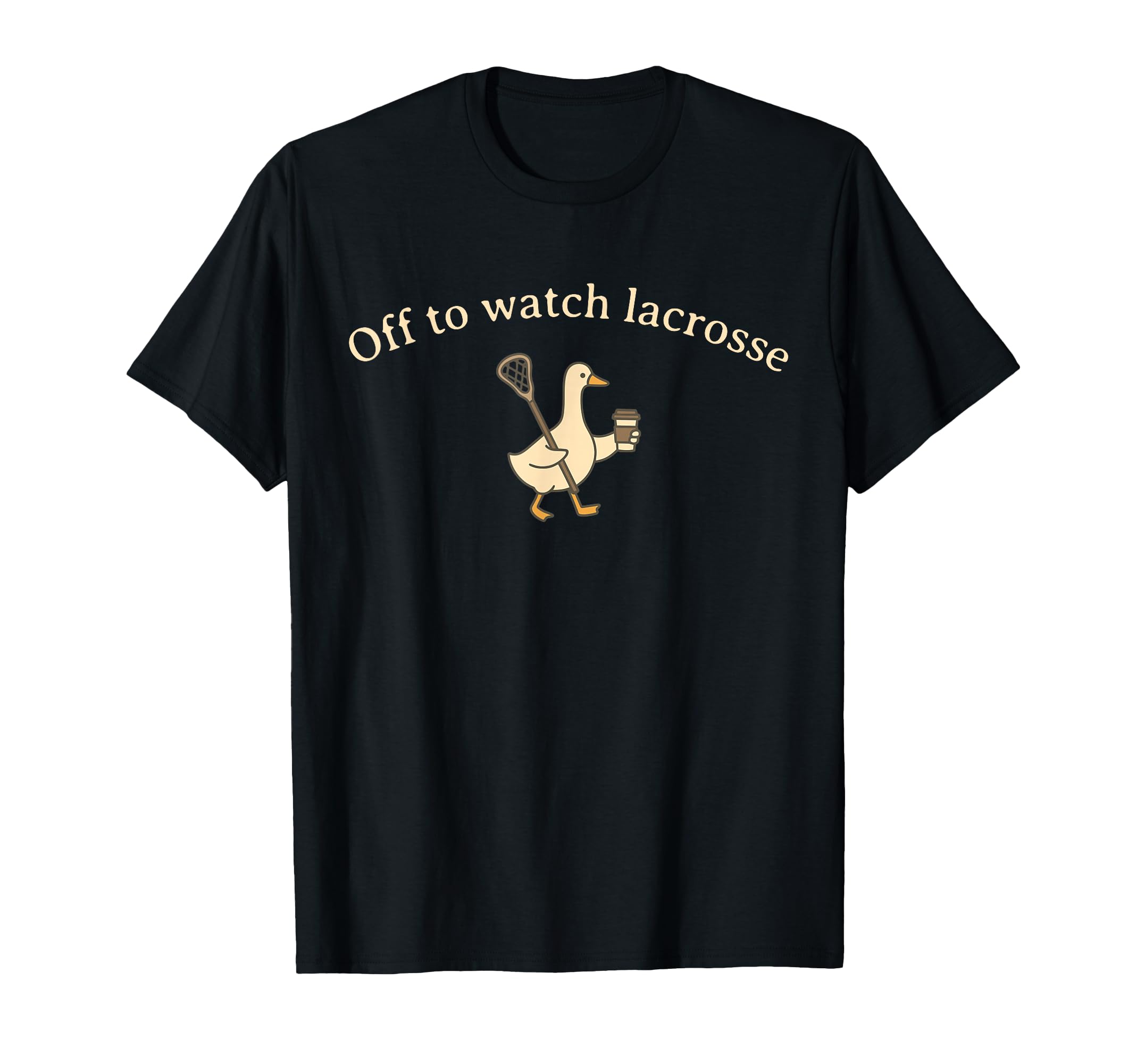 Off To Watch Lacrosse Mom Goose Coach T-Shirt - Unique Graphic Unisex - T-Shirt, Sweatshirt, Hoodie