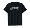 Distressed Rockport Basic College T-Shirt - Aesthetic Graphic for Adults - T-Shirt, Sweatshirt, Hoodie
