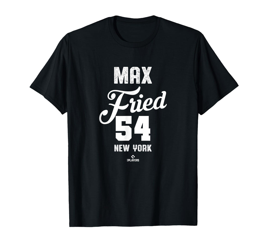 Max Fried 54 New York Baseball Mlbpa T-Shirt - Minimalist Print for Adults - T-Shirt, Sweatshirt, Hoodie