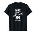 Max Fried 54 New York Baseball Mlbpa T-Shirt - Minimalist Print for Adults - T-Shirt, Sweatshirt, Hoodie