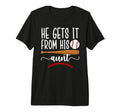 Proud Baseball Aunt Baseball Player T-Shirt - Aesthetic Graphic Men Women - T-Shirt, Sweatshirt, Hoodie