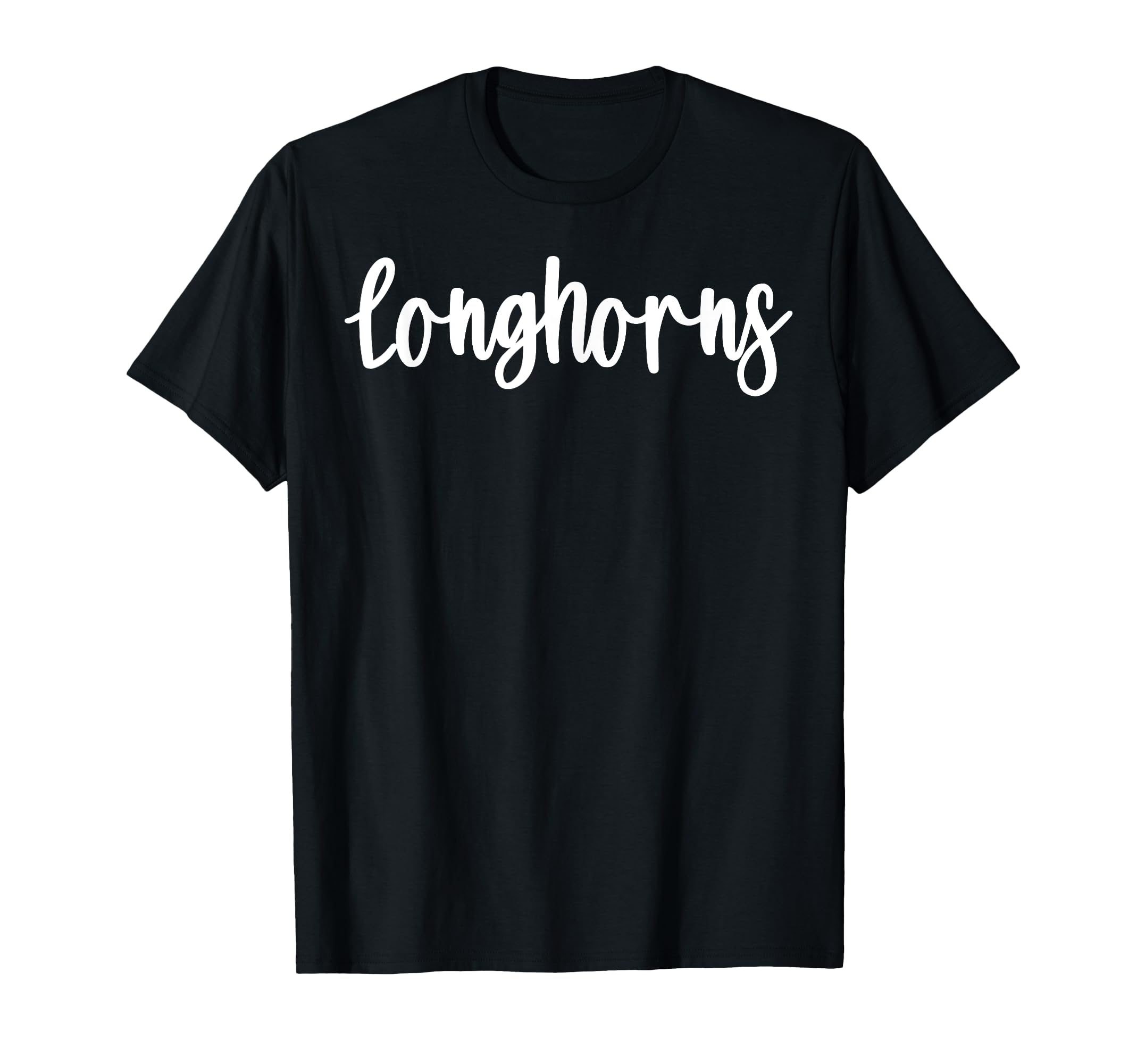 Longhorns School Spirit Team Mascot T-Shirt - Trendy Graphic for Adults - T-Shirt, Sweatshirt, Hoodie