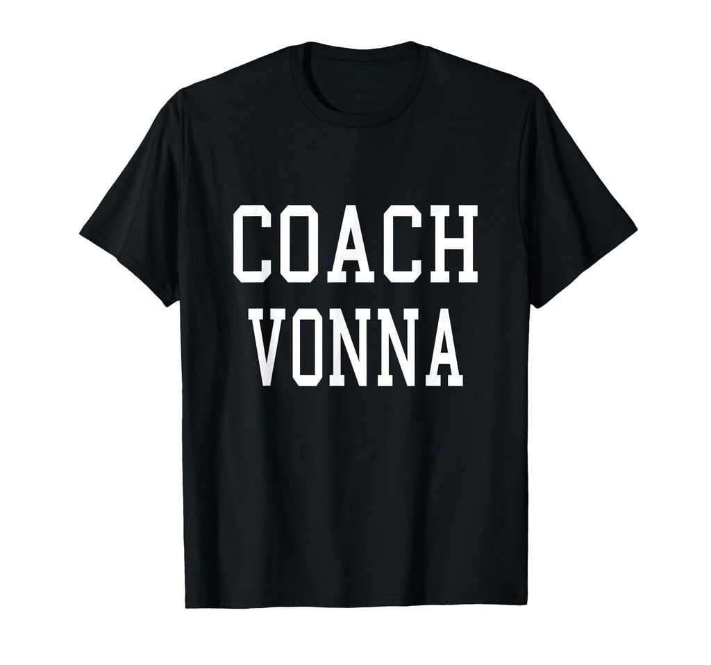 Coach Vonna Custom Football Soccer T-Shirt - Aesthetic Graphic for Adults - T-Shirt, Sweatshirt, Hoodie