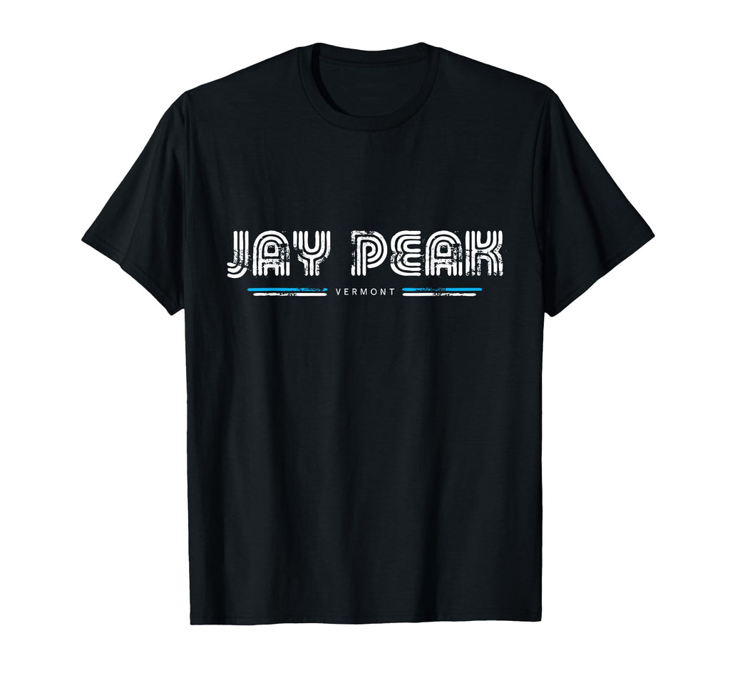 Jay Peak Vermont Vt 70S 80S Type T-Shirt - Unique Graphic for Adults - T-Shirt, Sweatshirt, Hoodie