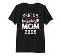 Senior Baseball Mom 2025 Baseball T-Shirt - Custom Art Print Men Women - T-Shirt, Sweatshirt, Hoodie