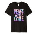 Peace And Love T-Shirt - Unique Graphic Unisex - T-Shirt, Sweatshirt, Hoodie