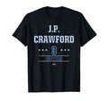 Baseball Star Jp Crawford Seattle T-Shirt - Aesthetic Graphic Men Women - T-Shirt, Sweatshirt, Hoodie