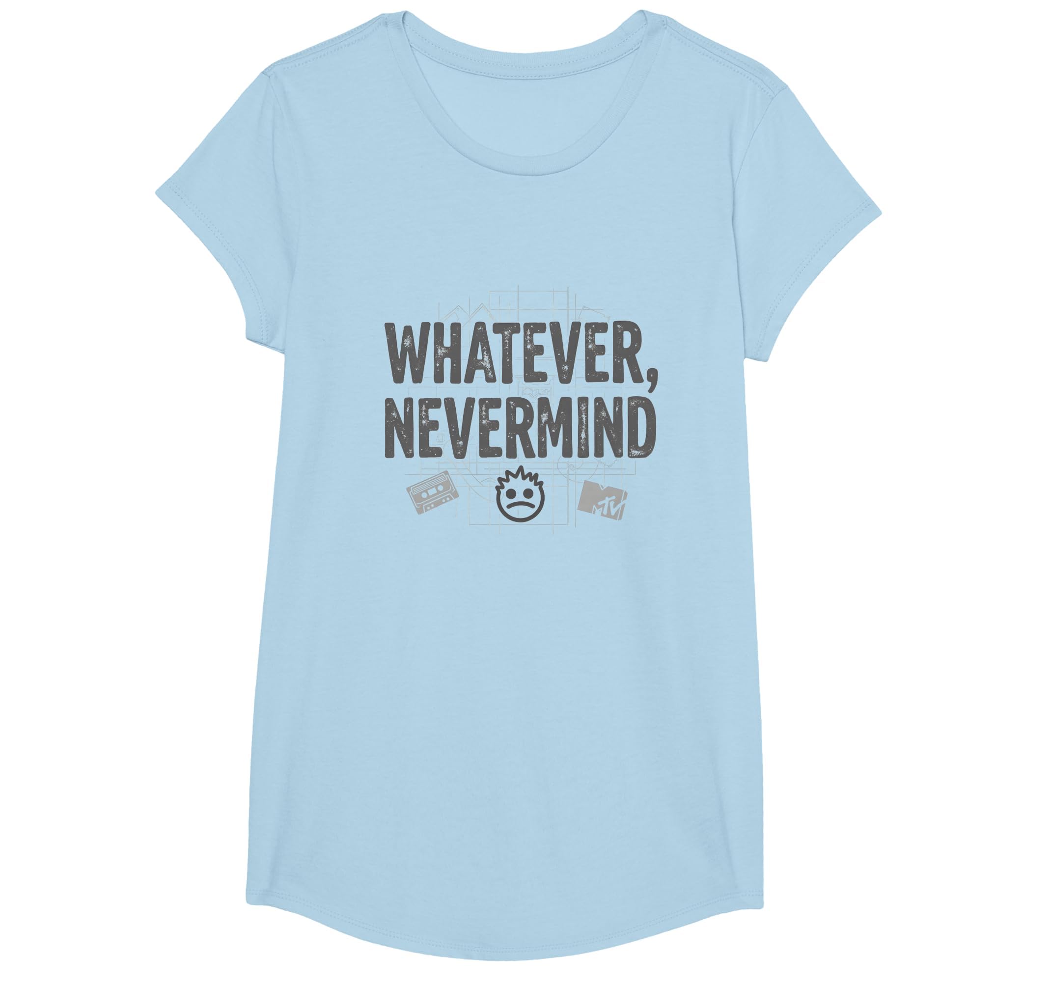 Whatever Nevermind Gen X Nostalgic T-Shirt - Streetwear Style for Adults - T-Shirt, Sweatshirt, Hoodie