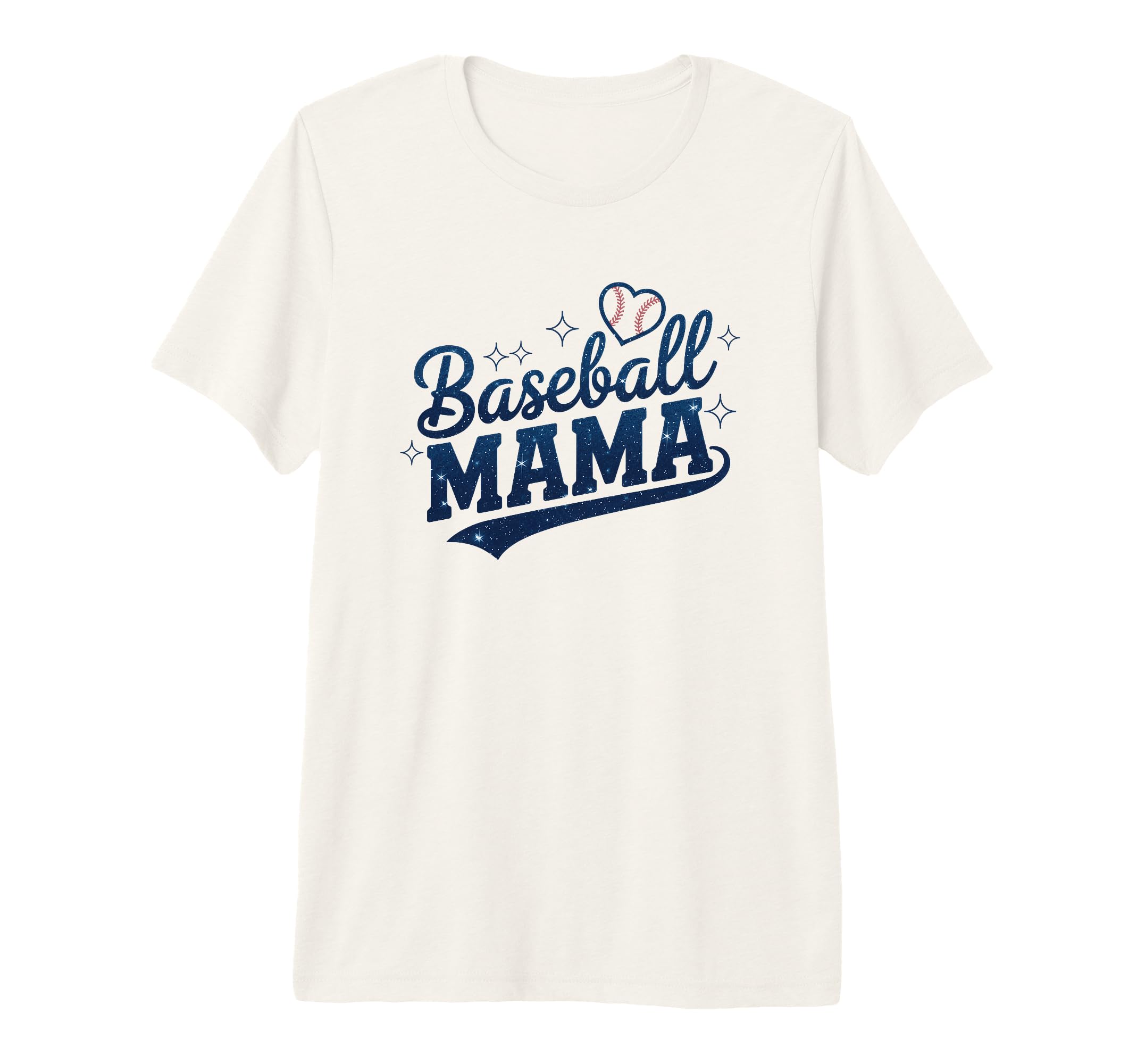 Baseball Mama Proud Baseball Mom T-Shirt - Casual Everyday Wear Men Women - T-Shirt, Sweatshirt, Hoodie