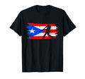 Baseball Puerto Rico Flag Puerto Rican T-Shirt - Trendy Graphic Unisex - T-Shirt, Sweatshirt, Hoodie
