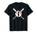 Baseball Number 1 One Distressed T-Shirt - Trendy Graphic Men Women - T-Shirt, Sweatshirt, Hoodie