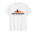 San Francisco Baseball Minimalist T-Shirt - Novelty Apparel for Adults - T-Shirt, Sweatshirt, Hoodie