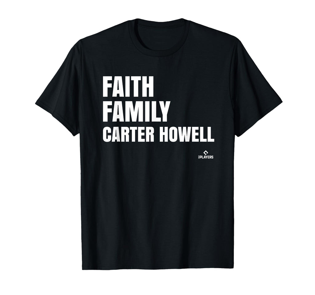 Faith Family Carter Howell Prospect T-Shirt - Minimalist Print for Adults - T-Shirt, Sweatshirt, Hoodie
