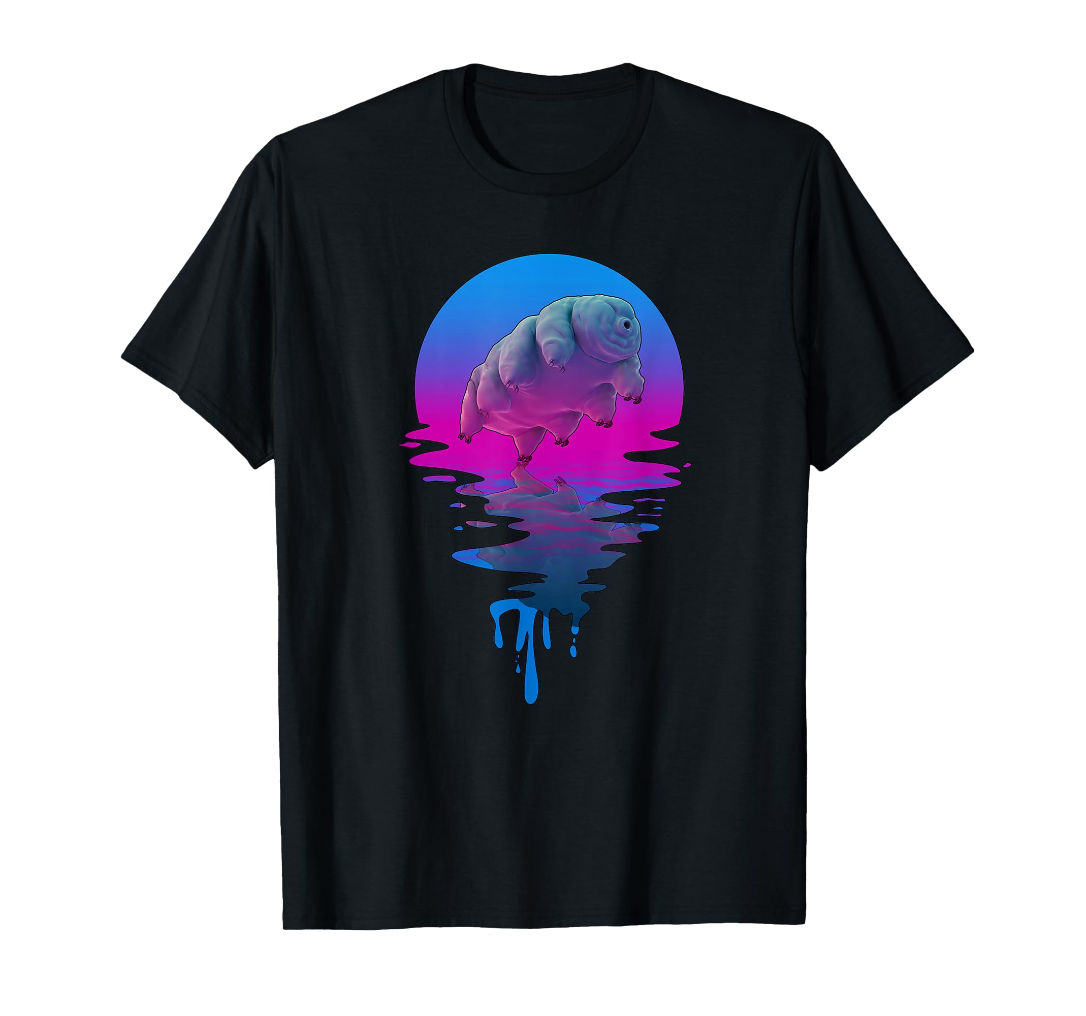 Sunset Tardigrade T-Shirt - Aesthetic Graphic for Adults - T-Shirt, Sweatshirt, Hoodie