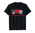 Peace Love Minnesota T-Shirt - Casual Everyday Wear Men Women - T-Shirt, Sweatshirt, Hoodie