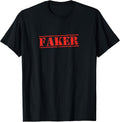 Faker Stamp Style Merch Stuff - Adult & Kids T-Shirts, Sweatshirts & Hoodies apparel design preview 1