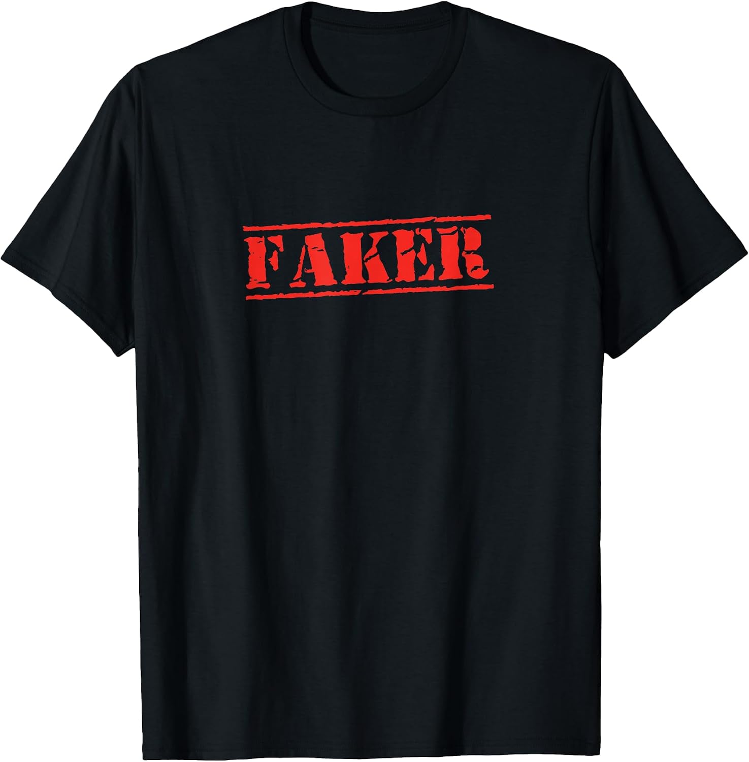 Faker Stamp Style Merch Stuff - Adult & Kids T-Shirts, Sweatshirts & Hoodies apparel design preview 1