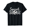 Soccer Mom White Sports Mom Game Day T-Shirt - Aesthetic Graphic for Adults - T-Shirt, Sweatshirt, Hoodie