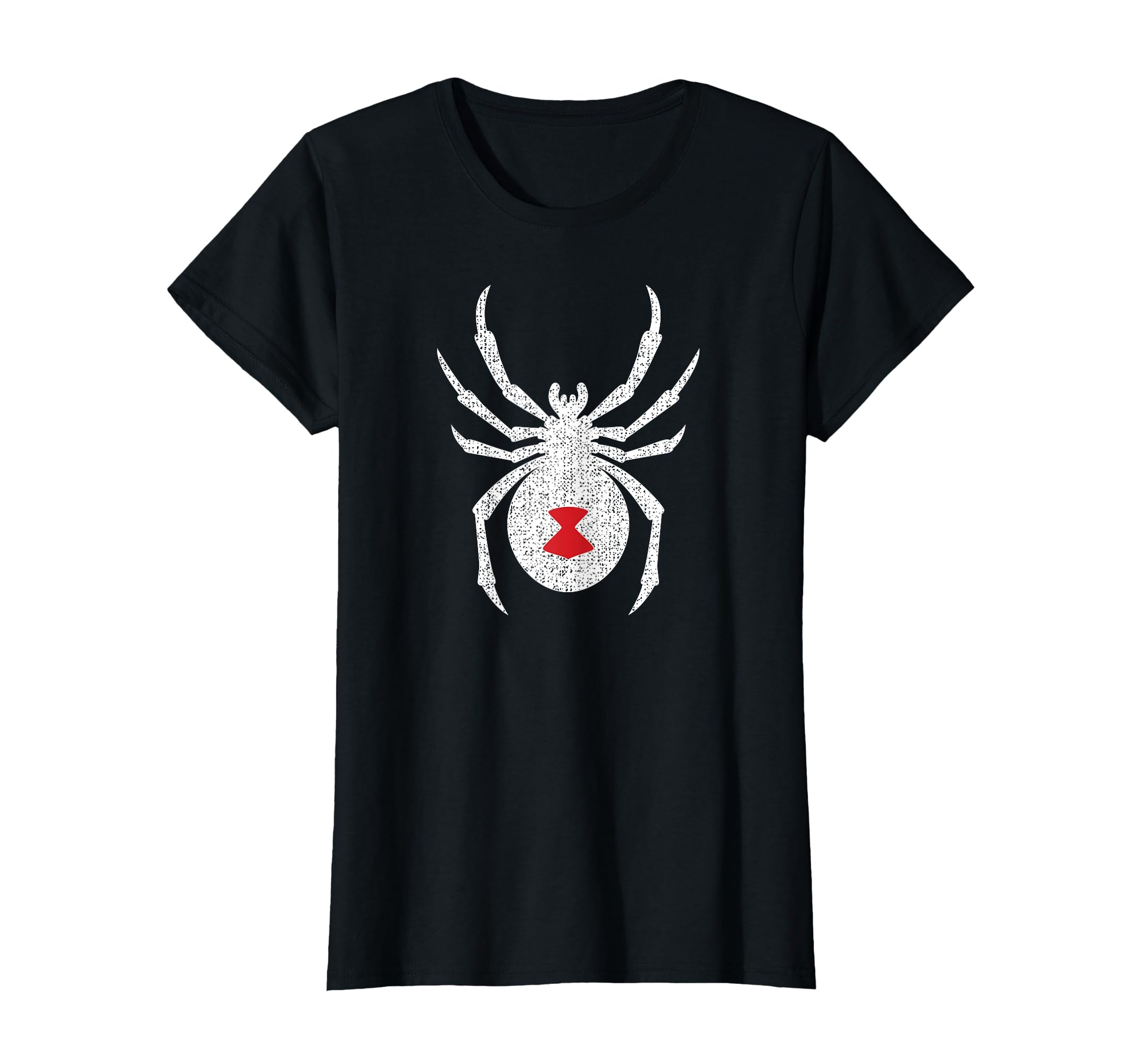 Black Widow Distressed Spider T-Shirt - Unique Graphic for Adults - T-Shirt, Sweatshirt, Hoodie