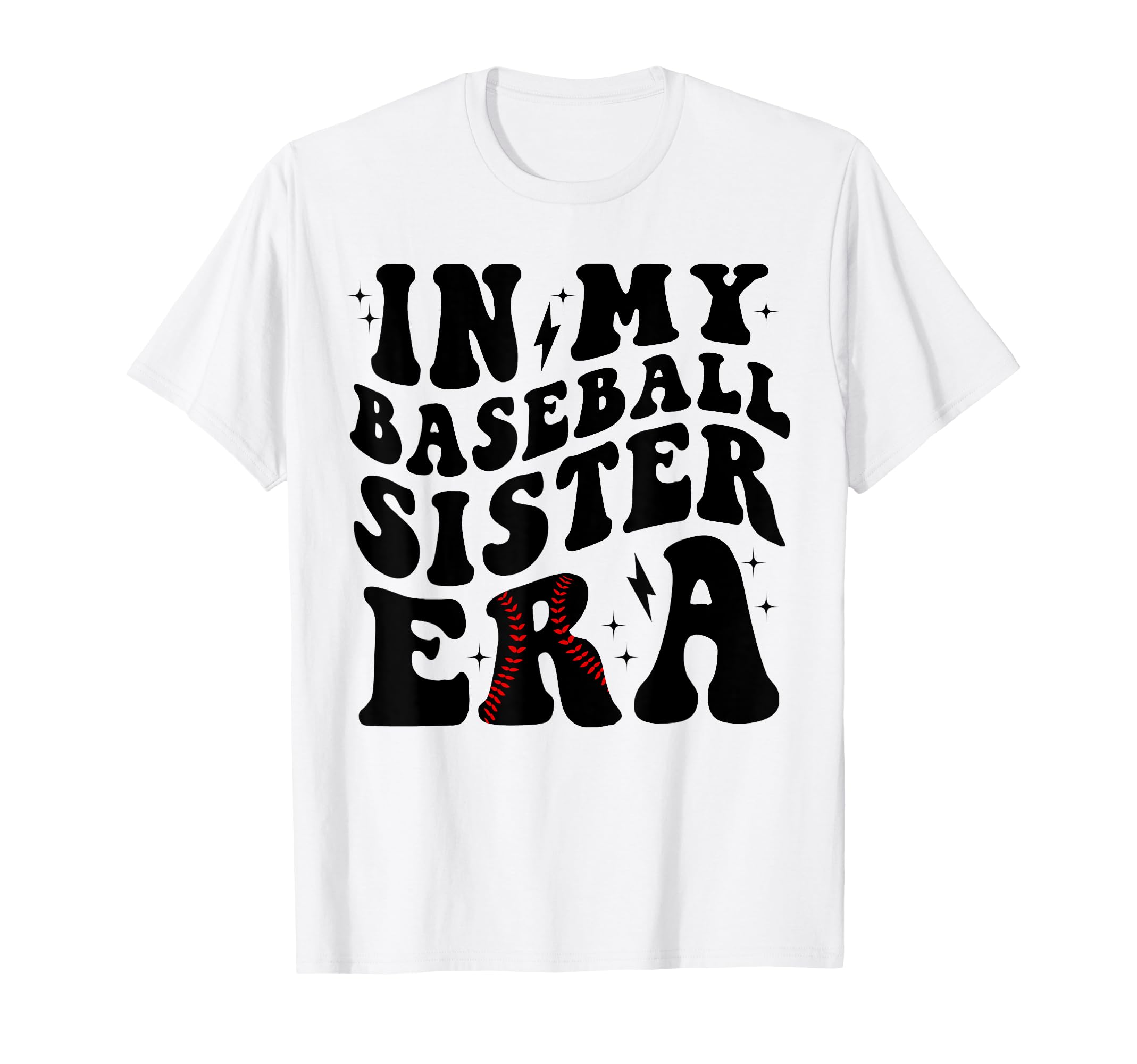 My Baseball Sister Era Leopard Sister T-Shirt - Novelty Apparel for Adults - T-Shirt, Sweatshirt, Hoodie