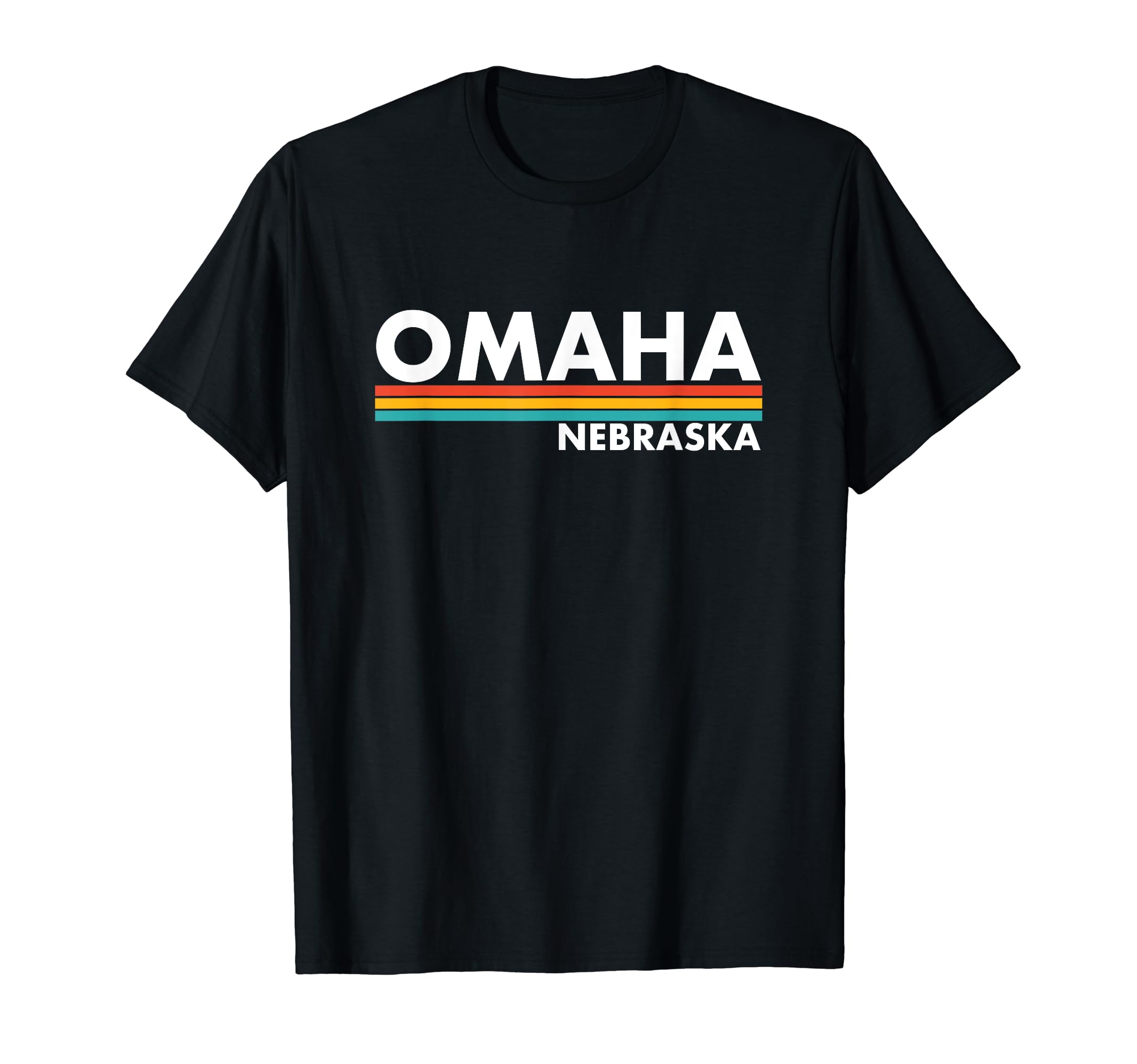 Omaha Nebraska Stripes T-Shirt - Streetwear Style Men Women - T-Shirt, Sweatshirt, Hoodie