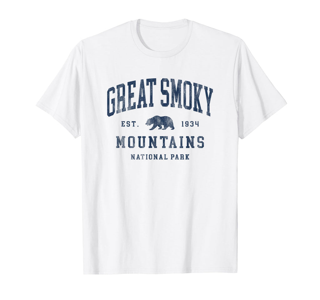 Great Smoky Mountains National T-Shirt - Fun Novelty Design for Adults - T-Shirt, Sweatshirt, Hoodie