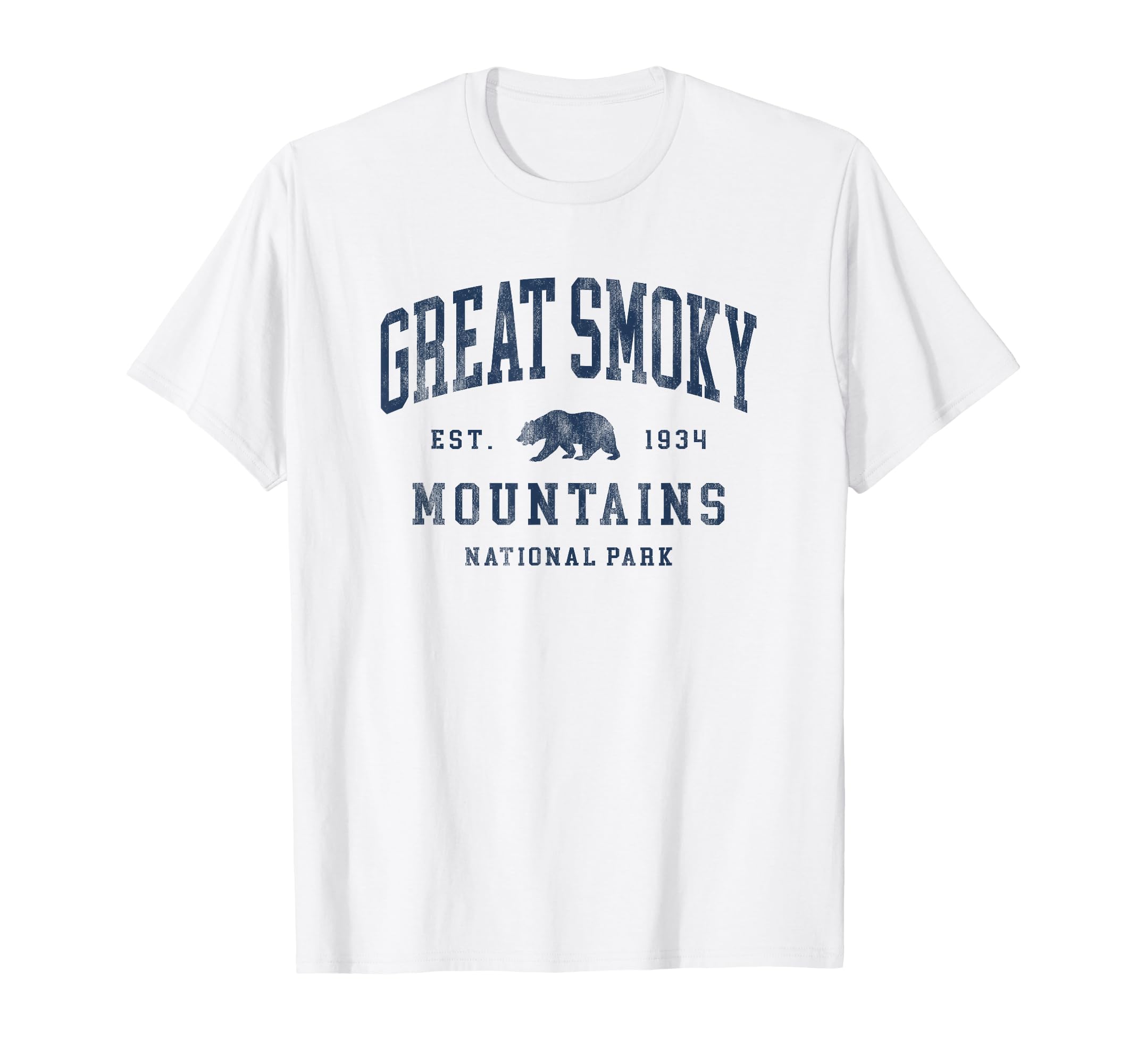 Great Smoky Mountains National T-Shirt - Fun Novelty Design for Adults - T-Shirt, Sweatshirt, Hoodie