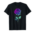 Cyber Aesthetic Rose Futurism Vaporwave T-Shirt - Aesthetic Graphic Unisex - T-Shirt, Sweatshirt, Hoodie